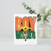 Boy Wonder Graphic Briefkaart (Staand voorkant)