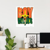Boy Wonder Graphic Poster (Thuiskantoor)