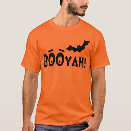 BOYAH! Grappige Hip Hop Halloween T-shirt (Voorkant)