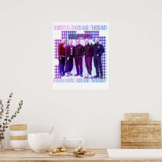 boyband five  poster (Keuken)