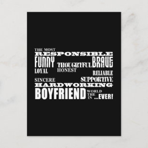 Boybevriende beste en grootste vriend: kwaliteit briefkaart