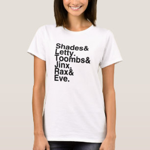 Boybevriende boeken/Vriendinnen - S&L, T&J, R&E T-shirt