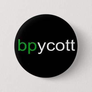 Boycot BP Dark Button