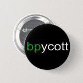 Boycot BP Dark Button (Voorkant /achterkant)