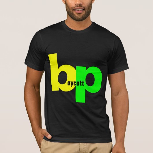 boycot bp t-shirt (Voorkant)