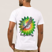 boycot bp tegen shirt dye spreidt het woord uit (Achterkant)