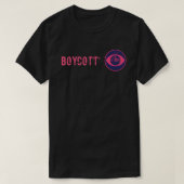 Boycot CBS T-shirt (Design voorkant)