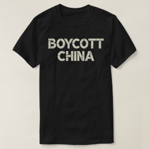 Boycot China T-shirt