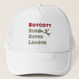 Boycot Europese Super League Trucker Pet