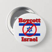 Boycot Israël-knop Ronde Button 7,6 Cm (Voorkant /achterkant)