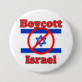 Boycot Israël-knop Ronde Button 7,6 Cm (Voorkant)