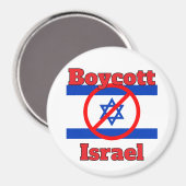 Boycot Israël Magneet (Voorkant / Achterkant)