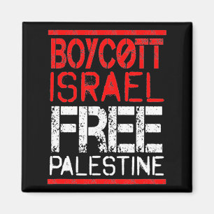 Boycot Israël Palestina Gaza Oorlog Bewustzijn Magneet