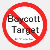 Boycot Stickers (Voorkant)