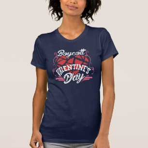 Boycot Valentijnsdag Gag T-shirt