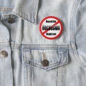 boycot van de recessie ronde button 5,7 cm (In situ)