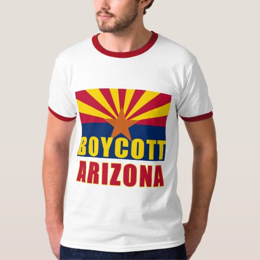 BOYCOTT ARIZONA Tshirts, Buttonnen, Hoodies (Voorkant)