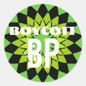BOYCOTT BP - 6 sticker pack (Voorkant)