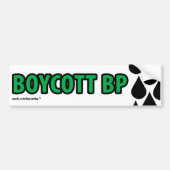 Boycott BP Bumpersticker (Voorkant)