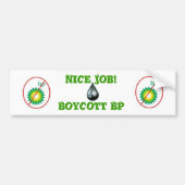 Boycott BP Bumpersticker (Voorkant)