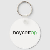 Boycott BP Sleutelhanger (Voorkant)