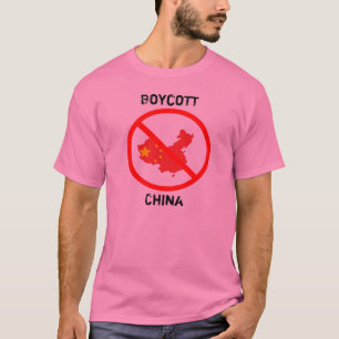 Boycott China T-shirt