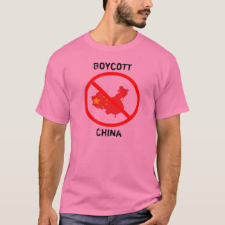 Boycott China T-shirt