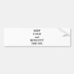 Boycott de NFL Bumpersticker