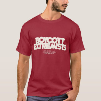 Boycott Extremisten T-shirt