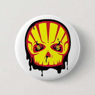 Boycott $hel pin ronde button 5,7 cm