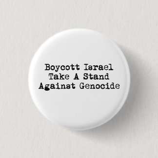 Boycott Israel Button