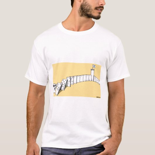 Boycott Israel T-shirt (Voorkant)