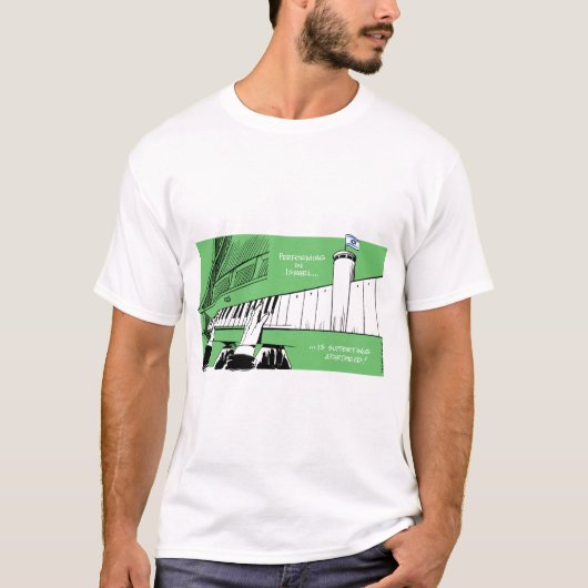 Boycott Israel T-shirt (Voorkant)