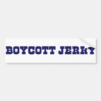 Boycott Jerry bumper sticker