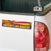 Boycott Los Angeles - Support Arizona Bumpersticker (Op Truck)