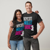 Boycott Mullet Babies (Donker) T-shirt (Unisex)
