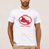 Boycott Redskin aardappelen T-shirt (Voorkant)