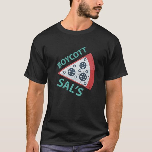 BOYCOTT SALS - Funny Memes Retro  T-shirt (Voorkant)