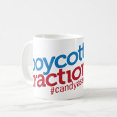 Boycott Traction-Mok Koffiemok (Voorkant links)