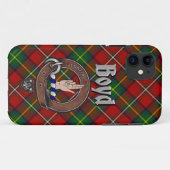 Boyd Clan Badge & Tartan Telefoonhoesje Case-Mate iPhone Case (Achterkant (horizontaal))
