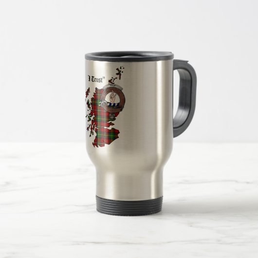 Boyd Clan Badge Travel Mug Reisbeker (Voorkant rechts)