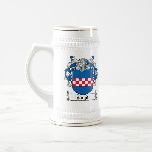 Boyd Family Crest Bierpul (Links)