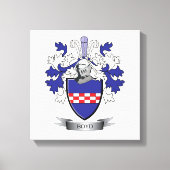 Boyd Family Crest Coat of arms Canvas Afdruk (Voorkant)