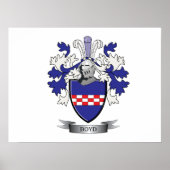 Boyd Family Crest Coat of arms Poster (Voorkant)