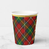 Boyd gepersonaliseerde Tartan kerst Papieren Bekers (Rechts)