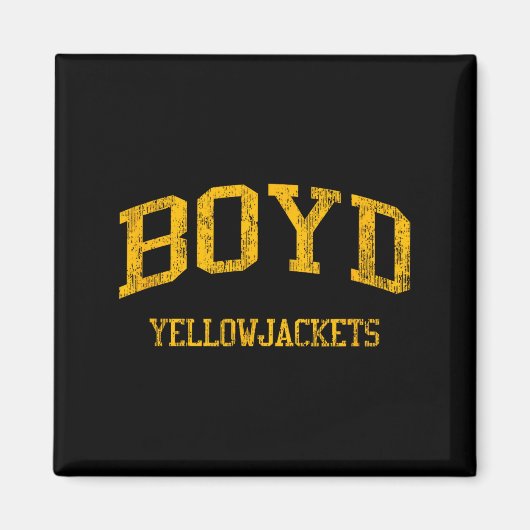 Boyd High School Hs Boyd Magneet (Voorkant)