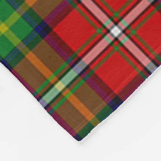 Boyd Plaid Fleece Deken (Hoek)