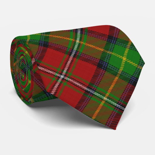 Boyd Scottish Clan Tartan Stropdas (Opgerold)