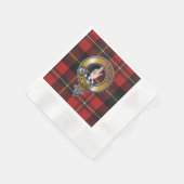 Boyd Tartan & Badge Servet (Hoek)