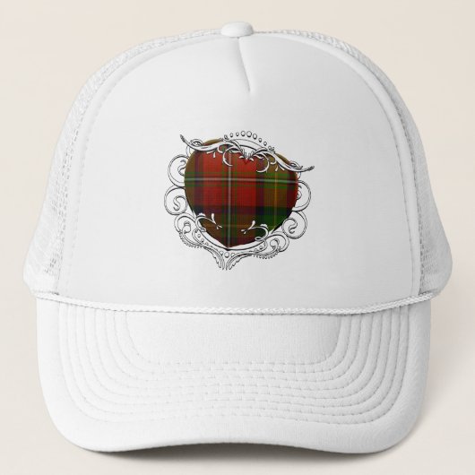 Boyd Tartan Heart Trucker Pet (Voorkant)